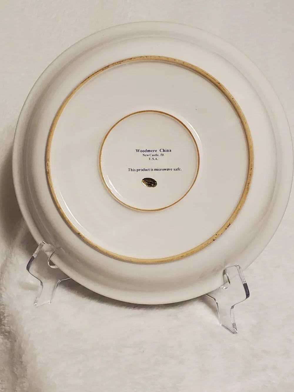 Eagle Brand 1999 Woodmere China Pumpkin Pie Plate 11